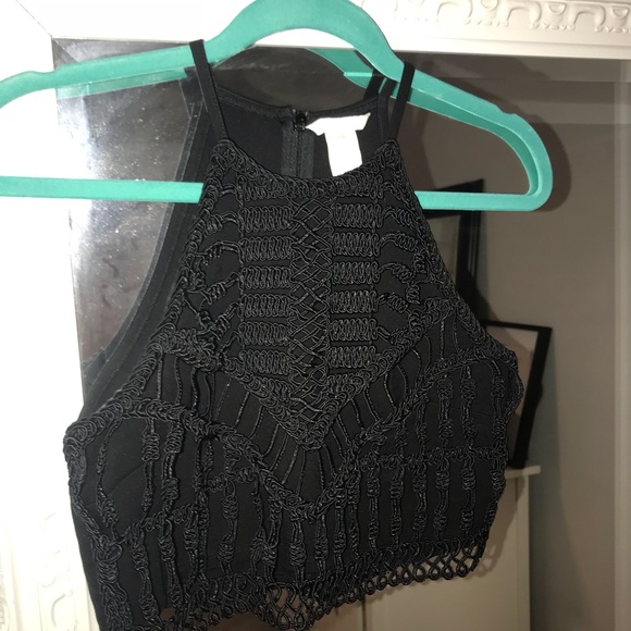 H&M detailed crop top - Picture 2 of 3